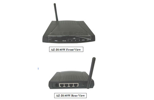 مودم +2AZ-D140W ADSL